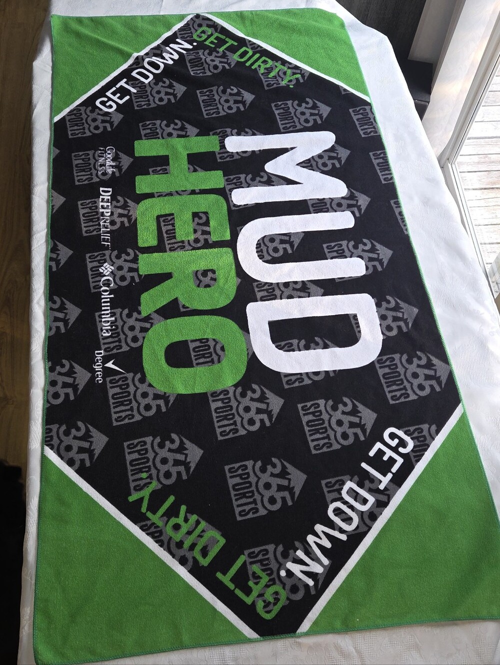 MUD HERO Microfibre Event Towel